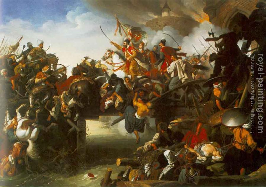 Johann Peter Krafft : The Attack Of Zrinyi